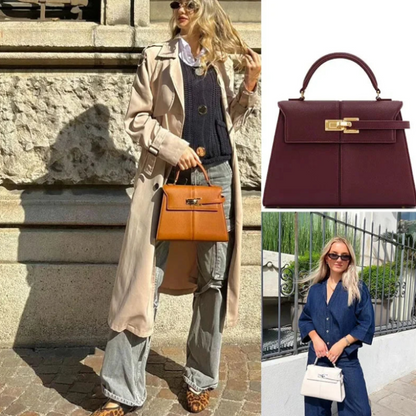 Selina | Shoulder & Crossbody Bag made of Genuine Leather – Fashionable Versatile Handbag | New Style | For Daily & Professional Use by Women