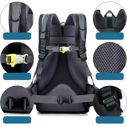BergFrei Rucksack – Ultraleichter, wasserdichter Wanderrucksack für höchsten Komfort