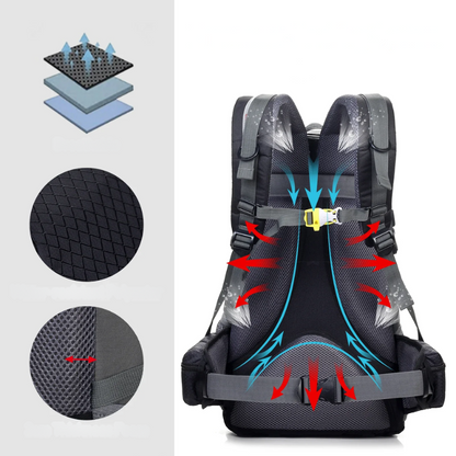 BergFrei Rucksack – Ultraleichter, wasserdichter Wanderrucksack für höchsten Komfort