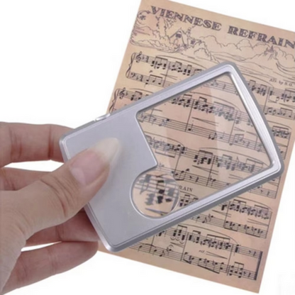 LoopLamp LED Magnifier 3x and 6x Magnification – Portable Magnifier with Integrated Lighting