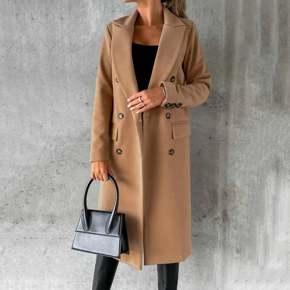 Valeria | Eleganter Damen Langer Trenchcoat mit zeitlosem Komfort 0