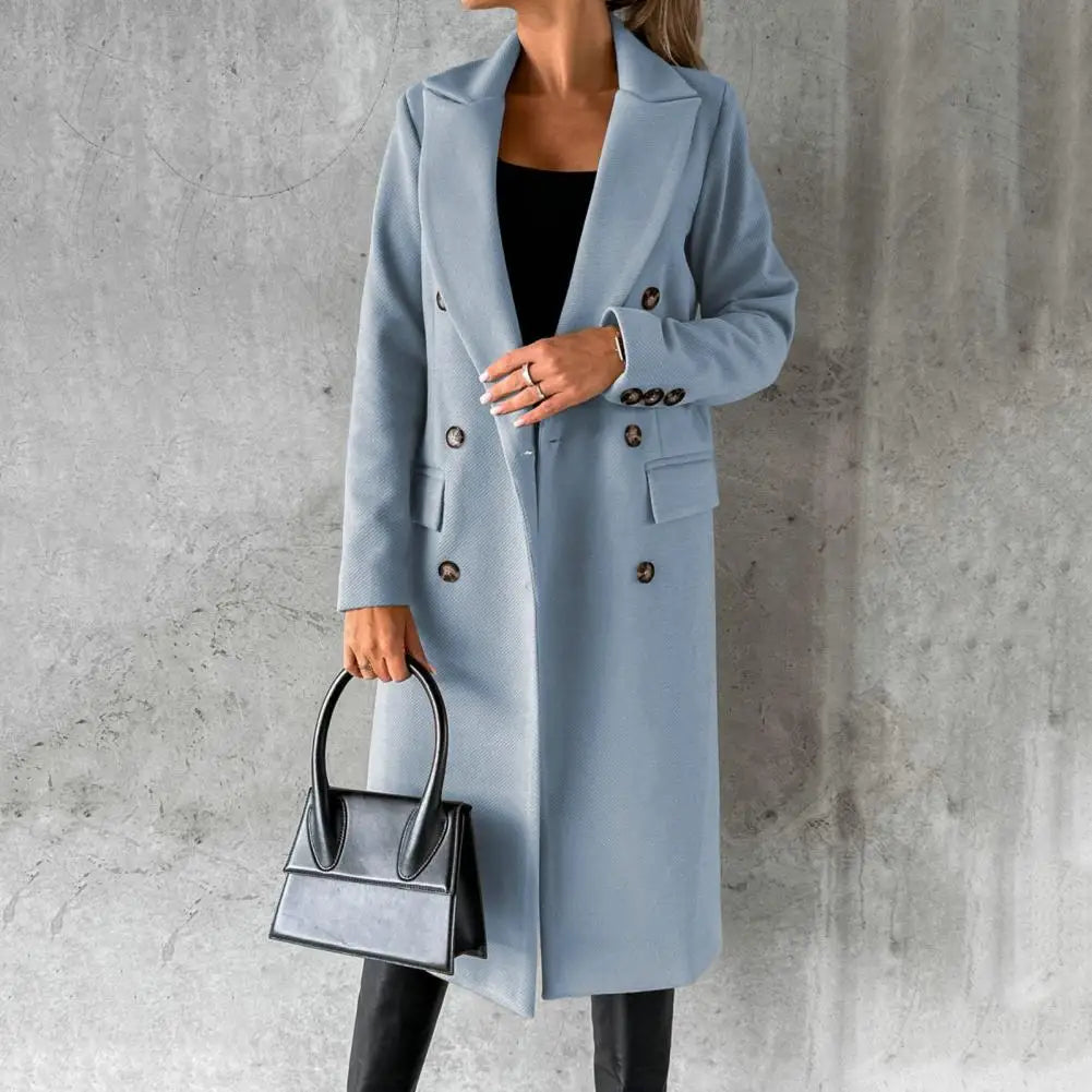 Valeria | Eleganter Damen Langer Trenchcoat mit zeitlosem Komfort 1