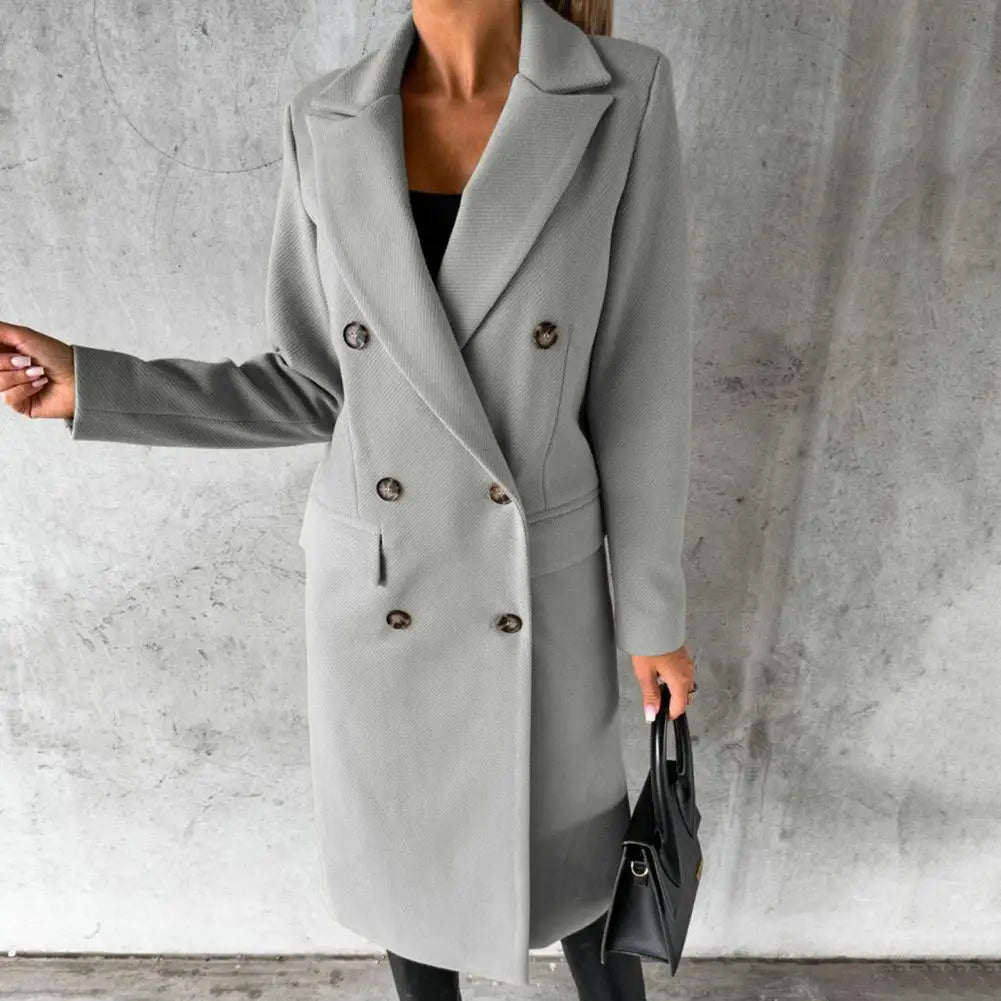 Valeria | Eleganter Damen Langer Trenchcoat mit zeitlosem Komfort 2