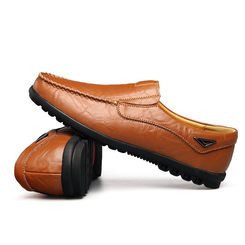 Herren Lederschuhe Schwarz Größe 42 Nachhaltiges Leder-4
