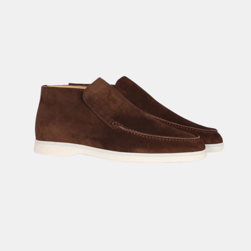 Variant image for Herren Stiefel Schwarz Größe 42 Leder Slip-on-56