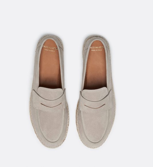 Herren Slipper Braun Größe 42 Leder Vintage Slip-On Loafer-1