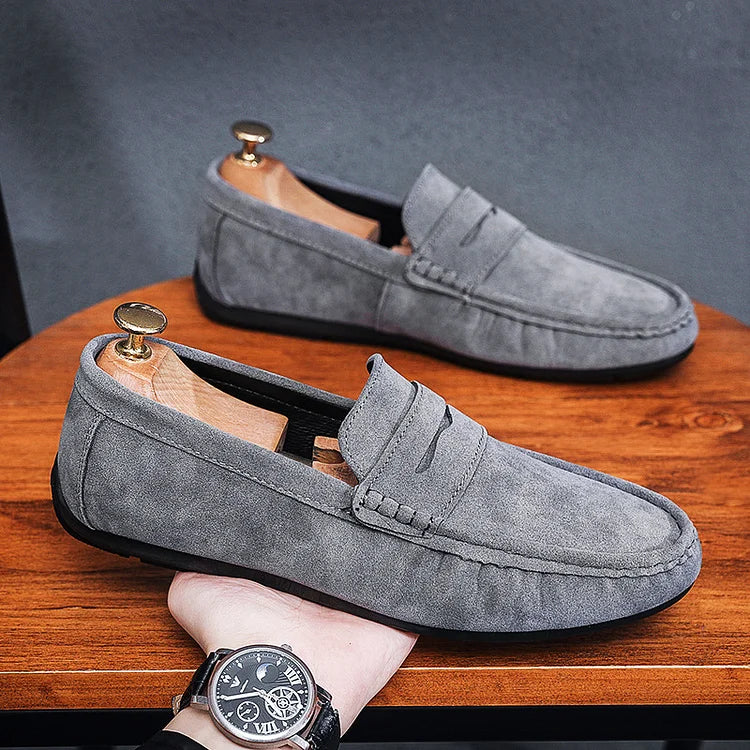 Herren Schuhe Schwarz Größe 42 Leder Klassisch Elegant-4