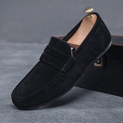 Variant image for Herren Schuhe Schwarz Größe 42 Leder Klassisch Elegant-13