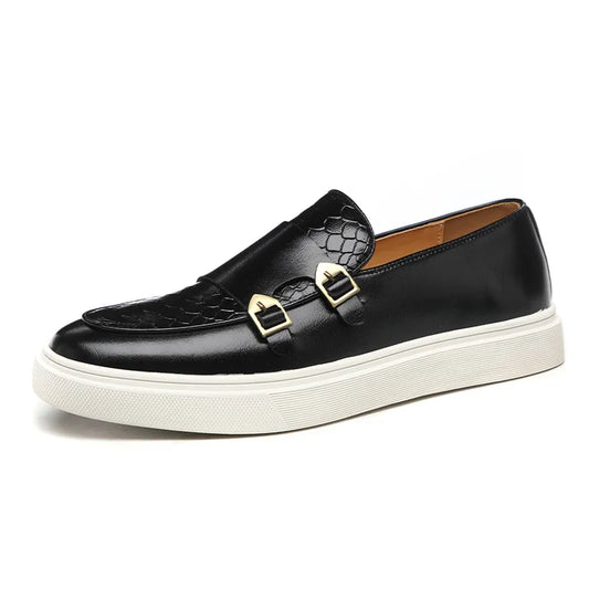Herren Schuhe Klassische Lederschuhe Schwarz Größe 42 Leder-1