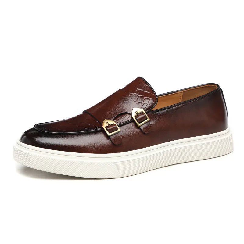 Herren Schuhe Klassische Lederschuhe Schwarz Größe 42 Leder-6