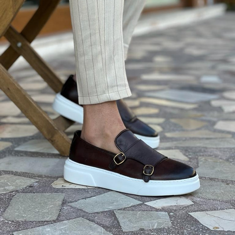 Herren Lederschuhe Schwarz Größe 42 Echtleder-3