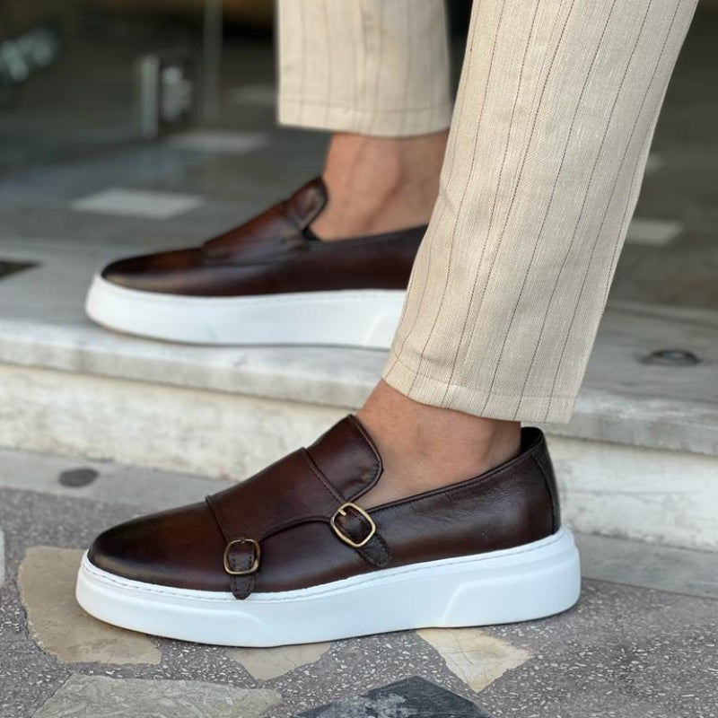 Herren Lederschuhe Schwarz Größe 42 Echtleder-5
