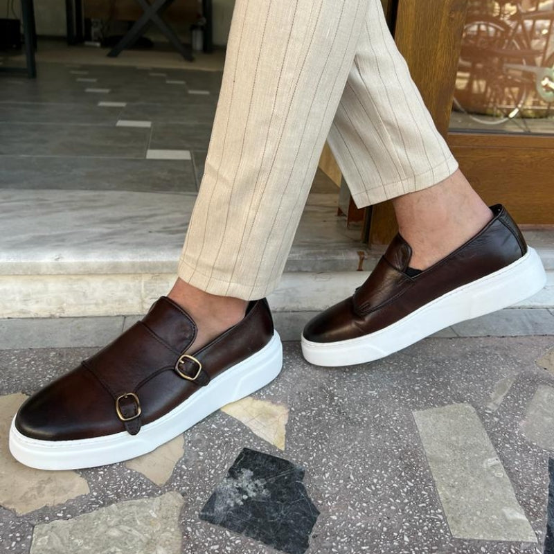 Herren Lederschuhe Schwarz Größe 42 Echtleder-6