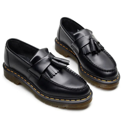 Herren Schuhe Braun Größe 42 Echtleder Vintage Stil Komfortabel-1