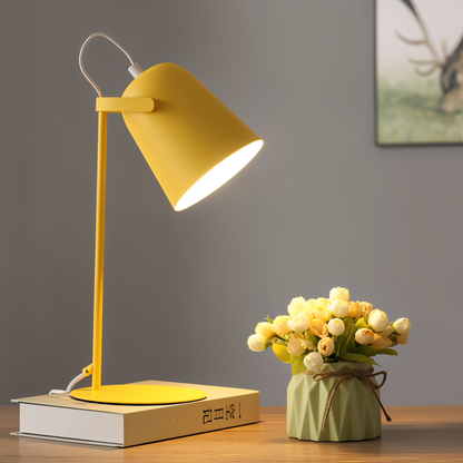 Verstellbare Tischlampe Macaron Stil LED Für Kinderzimmer Eisen 15x35 cm 8