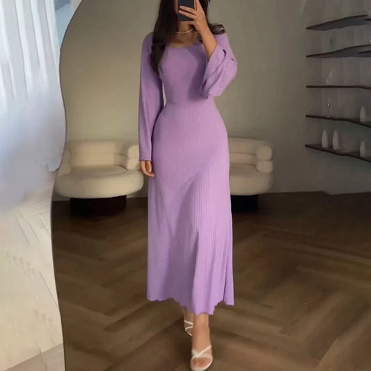 Elegantes Sommerkleid Damen Aus Hochwertigem Polyester - Lang und Atmungsaktiv-1