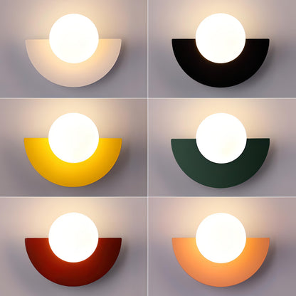 Vionis | Halbrunde Wandleuchte im nordischen Stil für minimalistische Eleganz 3