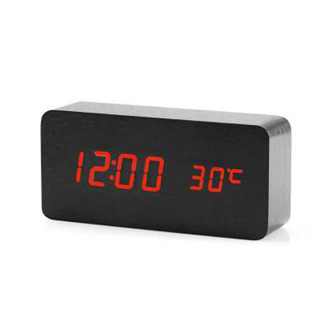 VoiceRise – Nordischer digitaler LED-Wecker 12