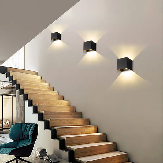 Wall Light Motion Sensor Stylish Integrated LED Energy Efficient Design 0