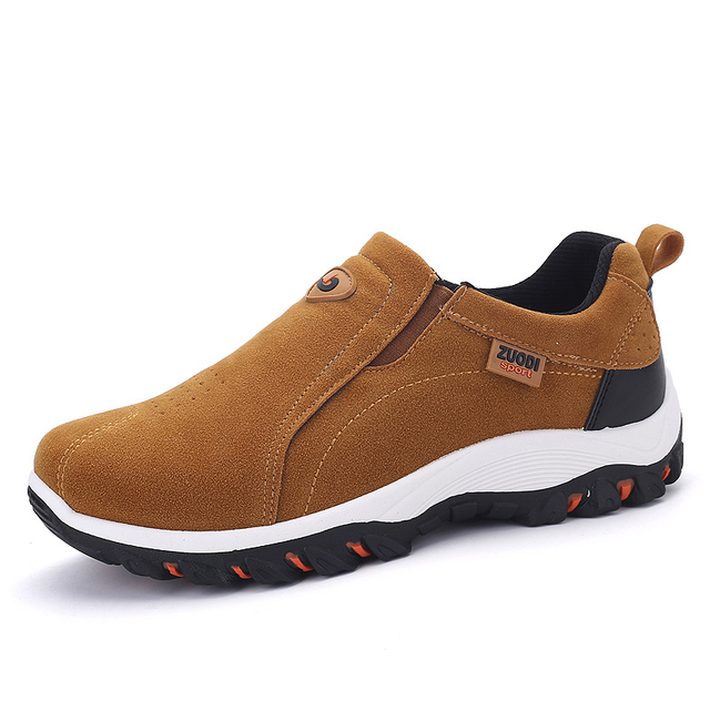 Variant image for Herren Wanderschuhe Braun Größe 42 Orthopädisch Rutschfest-1