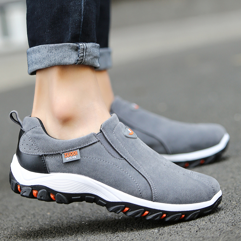 Herren Wanderschuhe Braun Größe 42 Orthopädisch Rutschfest-3