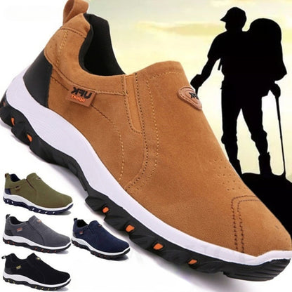 Herren Wanderschuhe Braun Größe 42 Orthopädisch Rutschfest-2