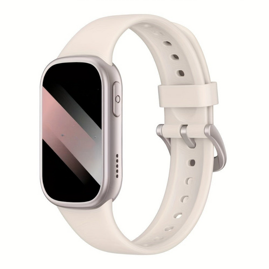 Wasserdichte Smartwatch IP68 mit Fitness-Tracker und Silikonarmband – Elegantes Design für aktiven Lebensstil 0