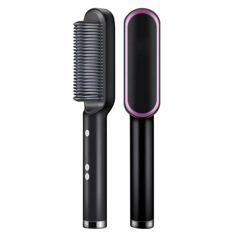 WavePro – 2-in-1 Glättungs- und Lockenbürste 0