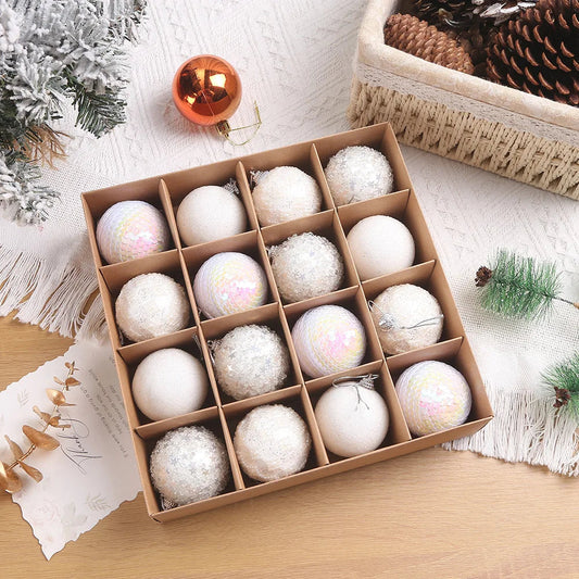 Weihnachtsdekoration | Luxuriöse Ornamente zum Aufhängen und Verschenken 0
