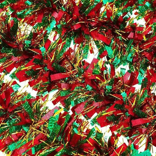 Weihnachtsgirlande Mit Beleuchtung 300 cm Metallic Kunststoff Für Außenbereich 0