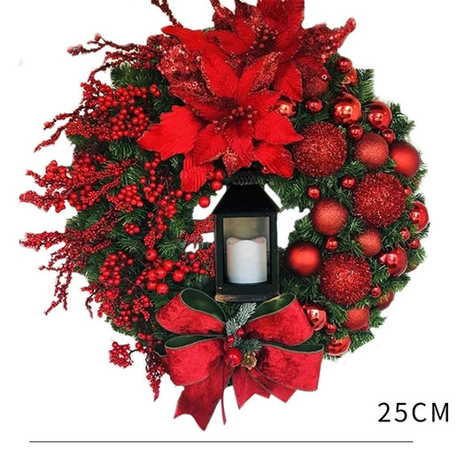 Weihnachtsglitzer | Künstliche Weihnachtsdekoration aus Kiefernholz 0
