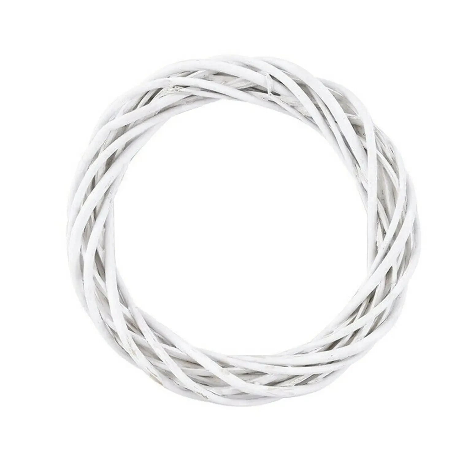 Weißes Wunder | Luxuriöser Rattankranz für Weihnachten 4