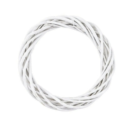 Weißes Wunder | Luxuriöser Rattankranz für Weihnachten 4