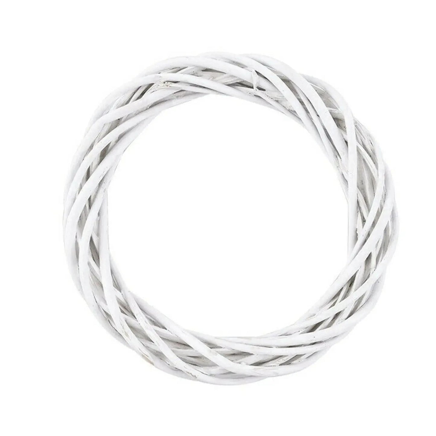Weißes Wunder | Luxuriöser Rattankranz für Weihnachten 5