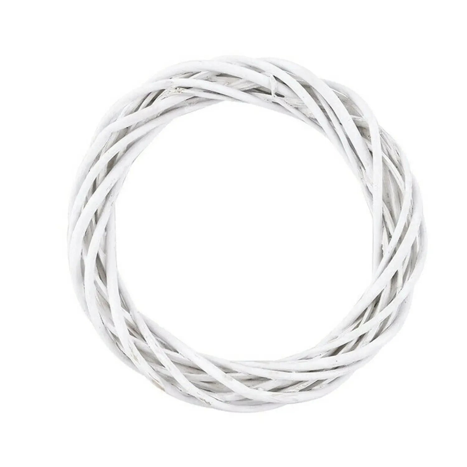 Weißes Wunder | Luxuriöser Rattankranz für Weihnachten 5