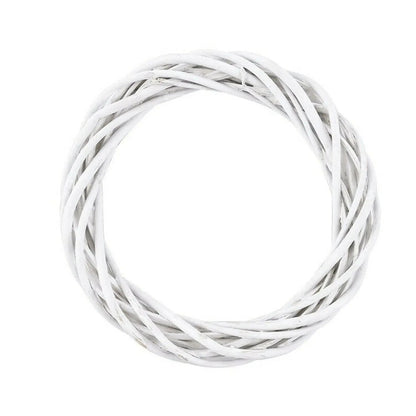 Weißes Wunder | Luxuriöser Rattankranz für Weihnachten 5