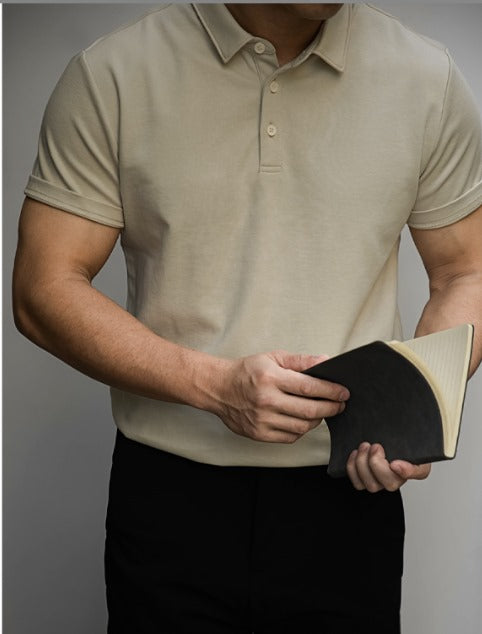 Men's polo shirt with breathable fabric – modern design for warm days