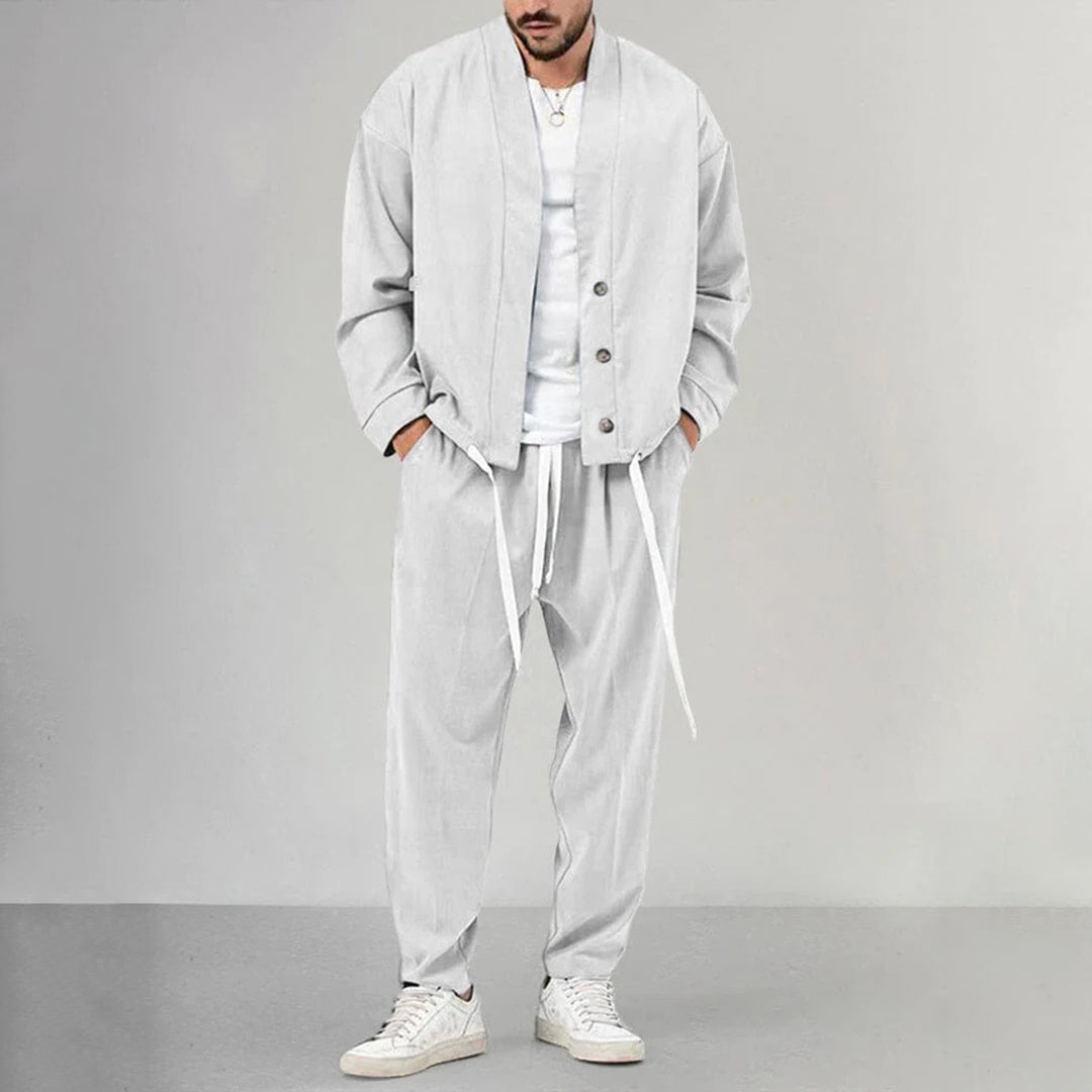 Variant image for Herren Weste und Hose Grün Größe M Mischgewebe-21