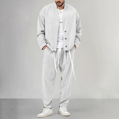 Variant image for Herren Weste und Hose Grün Größe M Mischgewebe-21