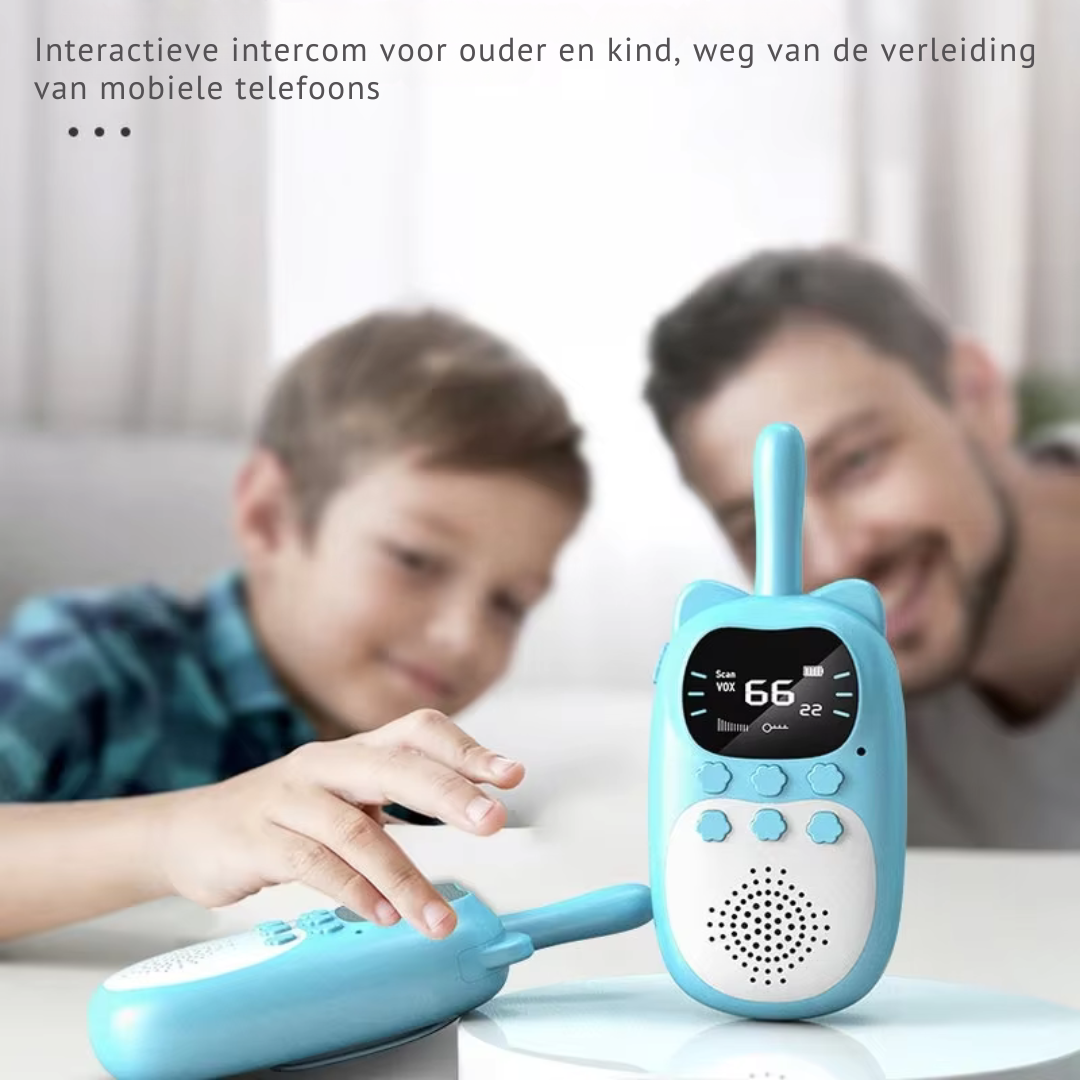 Wiederaufladbare Walkie Talkies Set für Kinder – 3 km Reichweite, Robust und Sicher für Abenteuer drinnen und draußen 5