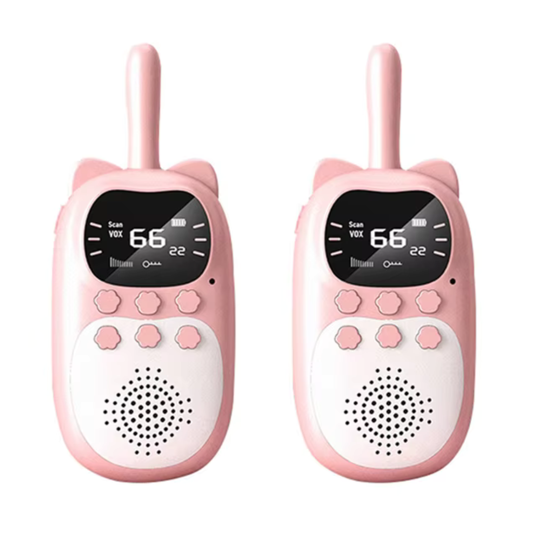 Wiederaufladbare Walkie Talkies Set für Kinder – 3 km Reichweite, Robust und Sicher für Abenteuer drinnen und draußen 6