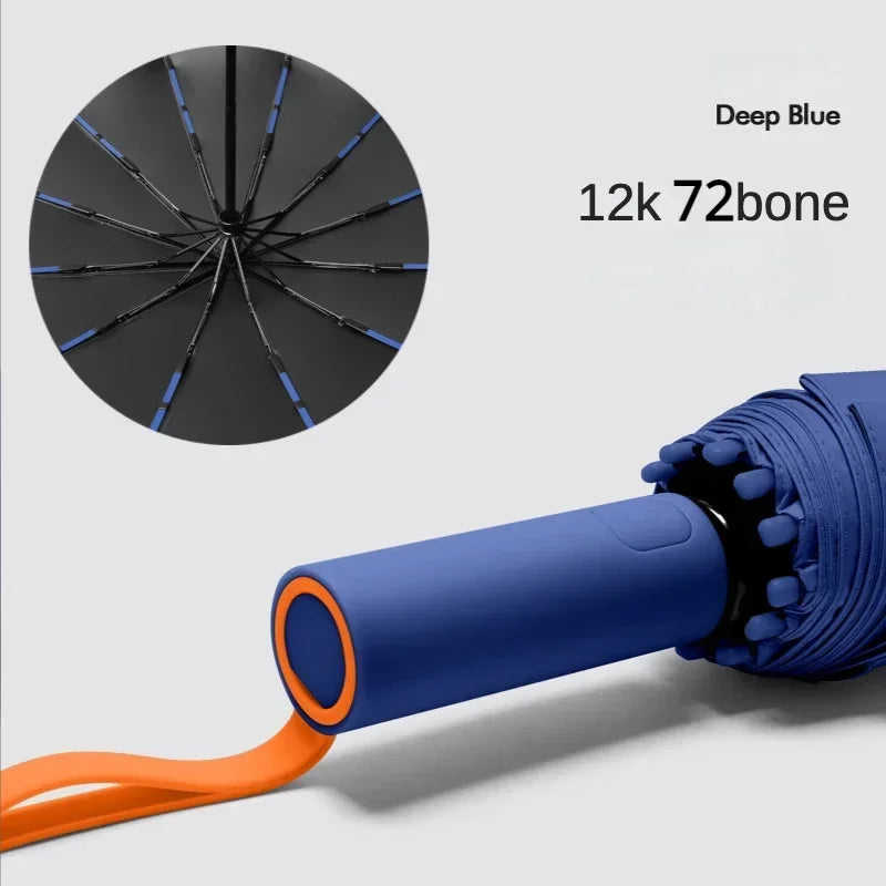 Wind- und Wasserdichter Regenschirm mit UV-Schutz – Robuster Taschenschirm für Jeden Tag 11