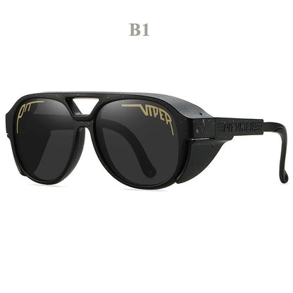 Winddichte UV400 Viper Motorrad-Sonnenbrille 0