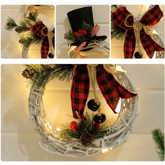 Winterliche Schneemann Dekoration für Innen und Außen – Charmante Weihnachtsdeko und Weihnachtsdekoration für Festliche Atmosphäre 3