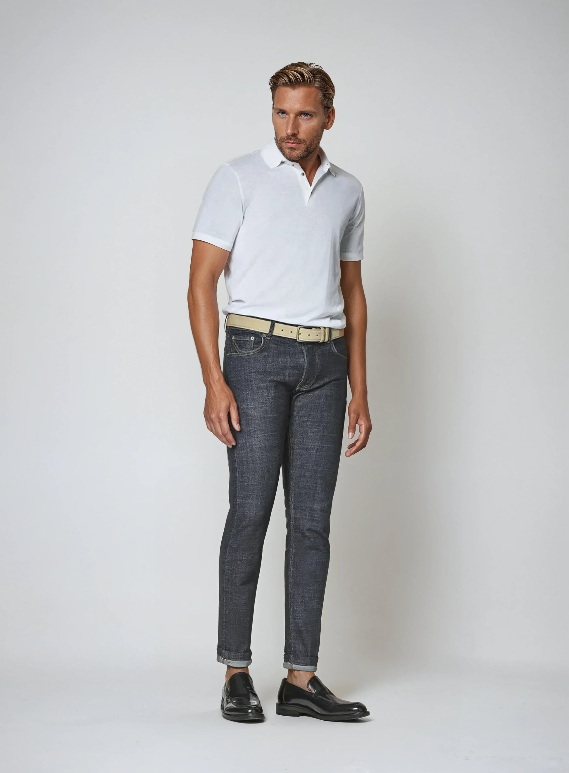 Ethan | Classic Comfortable Mens Polo Shirt 2