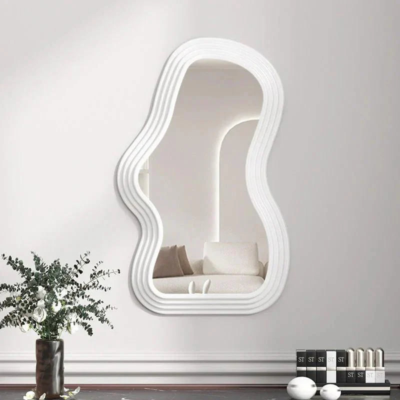 Wolkenförmiger Spiegel aus ABS – Kreatives Design für Wohnzimmer, Schlafzimmer und Badezimmer, 40,5 x 23 cm 5