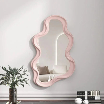 Wolkenförmiger Spiegel aus ABS – Kreatives Design für Wohnzimmer, Schlafzimmer und Badezimmer, 40,5 x 23 cm 7
