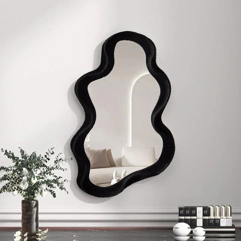 Wolkenförmiger Spiegel aus ABS – Kreatives Design für Wohnzimmer, Schlafzimmer und Badezimmer, 40,5 x 23 cm 8