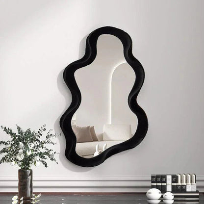 Wolkenförmiger Spiegel aus ABS – Kreatives Design für Wohnzimmer, Schlafzimmer und Badezimmer, 40,5 x 23 cm 8