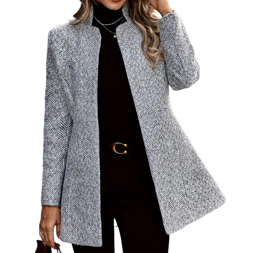 Women's Ankle Length Coat with Notch Lapels – Elegant Winter Coats for Women 3
